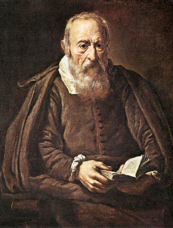BASSETTI, Marcantonio Portrait of an Old Man with Book g oil painting picture